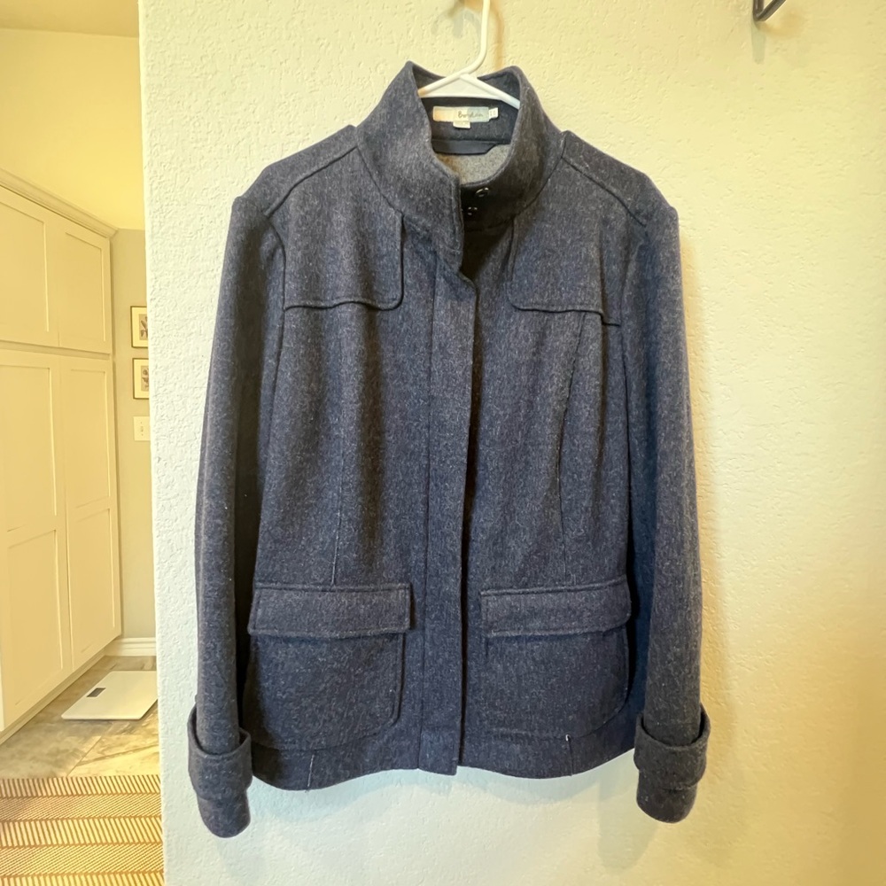 Boden Navy Wool Jacket size 14